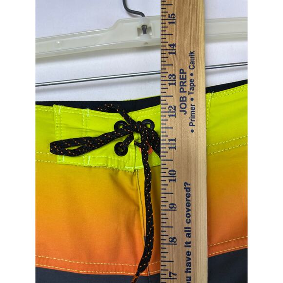 Billabong Platinum Mens 44 Blue/Yellow Color Block Board Shorts Swim Trunk - Picture 5 of 9